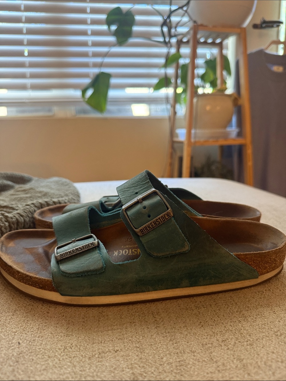 Birkenstock Arizona Sandals in Biscay Bay - Two Strap - Picture 3 of 8